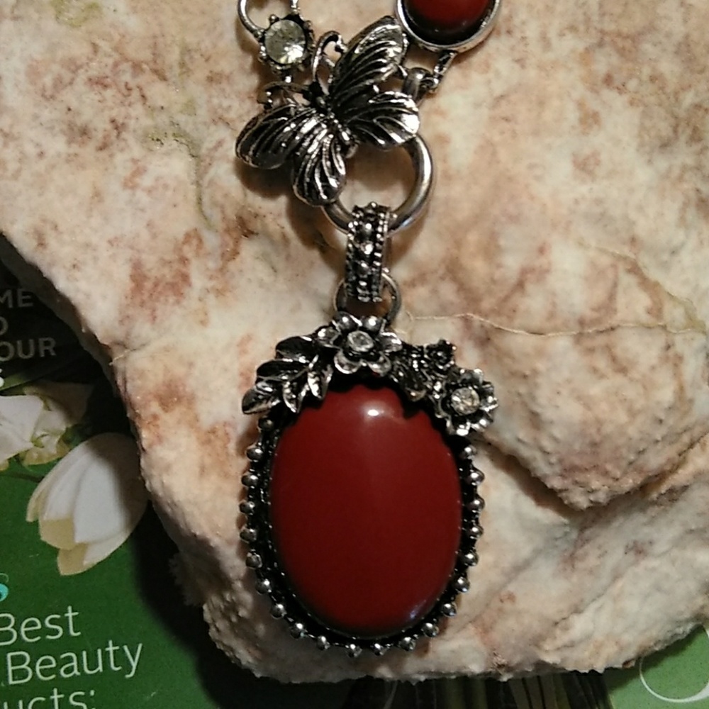 Gemstone necklace